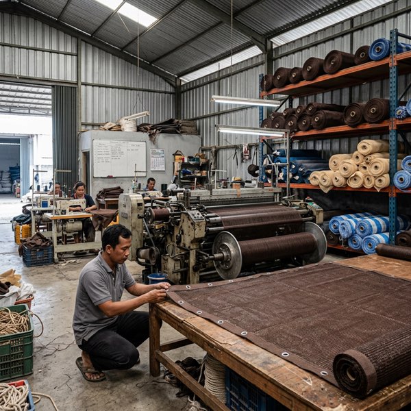 Pabrik Produsen Paranet Nusantara — Workshop Produksi